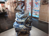 Exhibición sobre la imagen del Dragon en el Museo de Hanoi