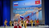 Espectáculo artístico para ensalzar la amistad entre Rusia y Vietnam