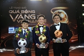 Celebran entrega a los ganadores del Premio de Balón de Oro 2023 de Vietnam