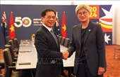 El canciller Bui Thanh Son reafirma importancia del fortalecimiento de las relaciones Vietnam-Australia