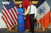 Vicepresidenta de Vietnam se reúne con alcalde de Nueva York