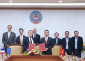 Vietnam y Francia intercambian acuerdo de financiación para proyectos de cambio climático