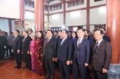 Homenaje póstumo al exvicepresidente de Vietnam Nguyen Luong Bang