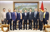 Viceprimer ministro de Vietnam recibe a delegación empresarial de China