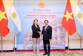 Canciller argentina resalta perspectiva de cooperación con Vietnam