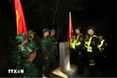 Primer patrullaje conjunto nocturno Vietnam-China en la frontera terrestre