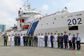 Un buque de la Armada india visita Ciudad Ho Chi Minh