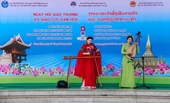 Efectúan programa de intercambio cultural entre Vietnam y Laos