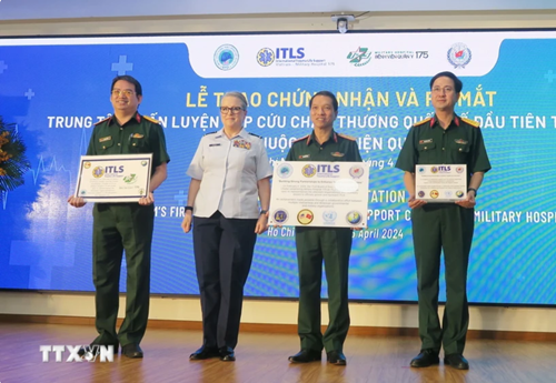 Vietnam establece su primer Centro Internacional de Entrenamiento en Traumatología