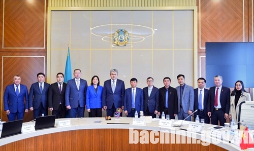 Bac Ninh busca promover el hermanamiento con localidad de Kazajistán