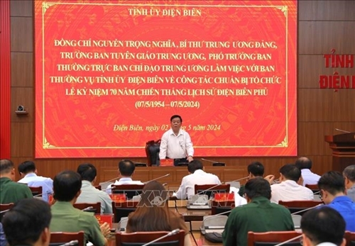 Esfuerzos acelerados para celebrar 70 º aniversario de victoria de Dien Bien Phu
