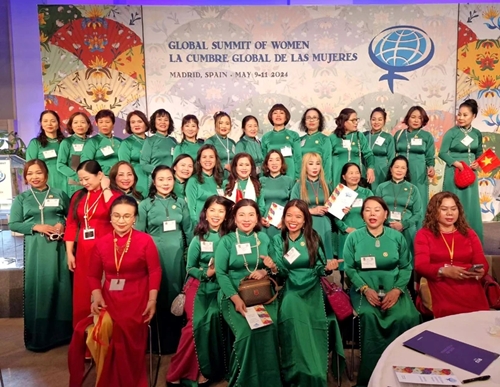 Vietnamitas de ultramar asisten por primera vez a Cumbre Mundial de Mujeres
