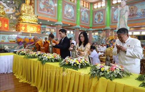 Conmemoran aniversario de fundación de pagoda vietnamita en Tailandia