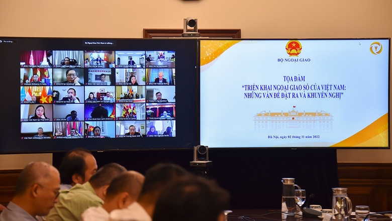 Triển khai Ngoại giao số của Việt Nam: Những vấn đề đặt ra và khuyến nghị