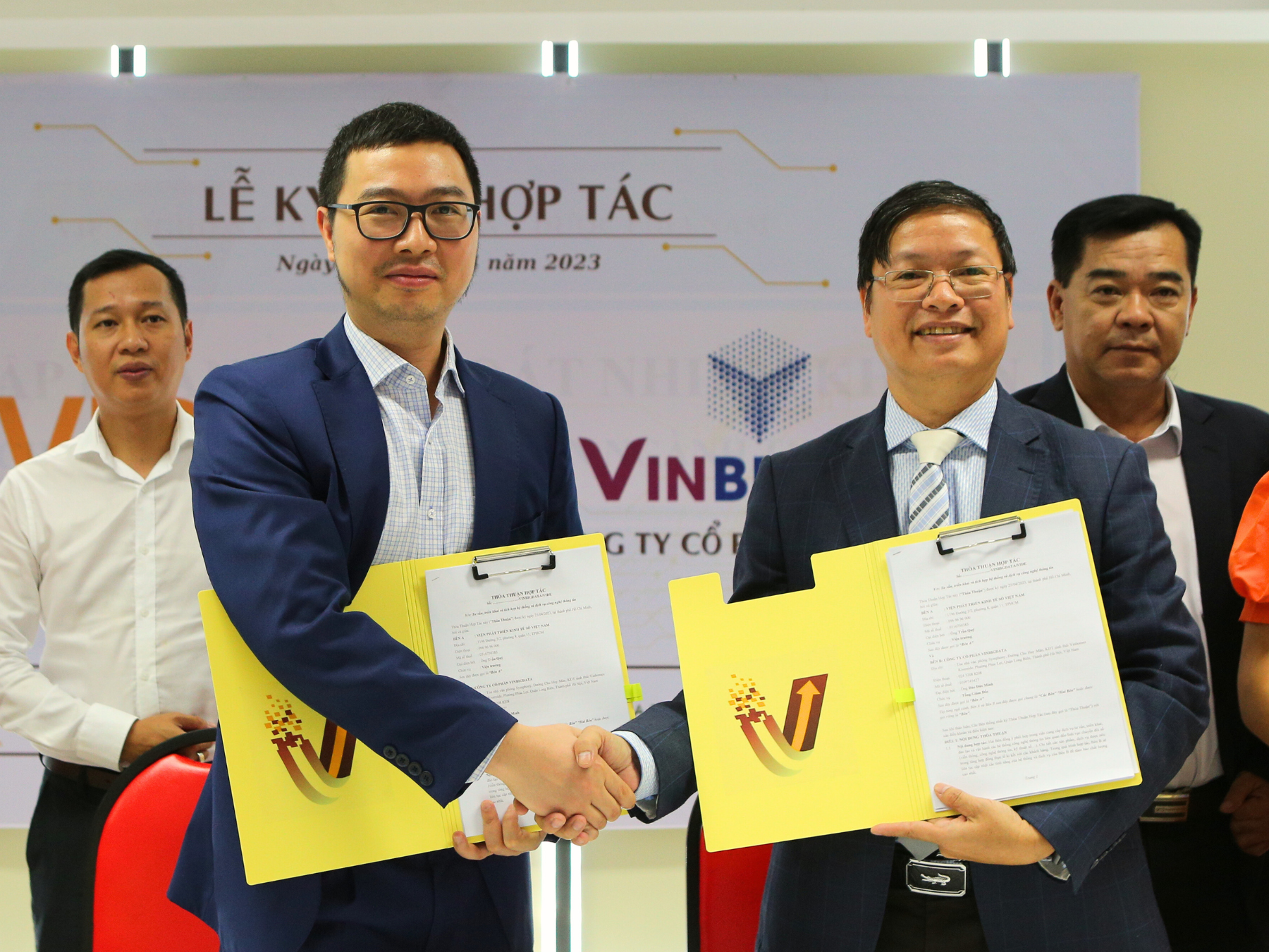 VinBigData kí kết hợp tác với Viện Phát triển Kinh tế số Việt Nam (VIDE)